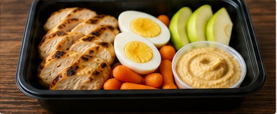 Frequency Protein Box close-up food photo
