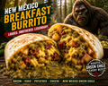Sasquatch Green Chili Breakfast Burrito