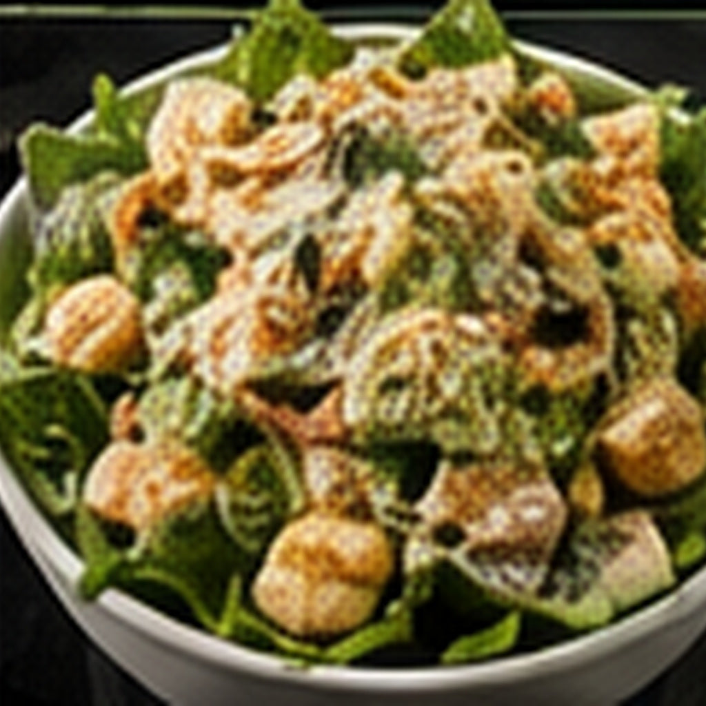 Crop Circle Caesar Salad